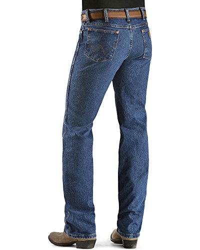 Wrangler Men's Cowboy Cut Slim Fit Jean Dark Stone W38 L293
