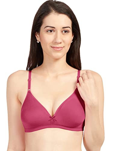 Image of SONARI Omania Womens Non-Padded Cotton Polyester Bras - Solid, Non-Wired, Medium Coverage, Hand Washable (Pack of 2)