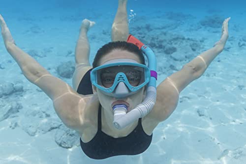 Bestway Spark Wave Snorkel Mask, Assorted Colours, 9,3 x 19 x 37 cm - Image 2