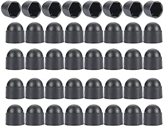 M16 (24mm Wrench) Plastic Nut and Bolt Protection Dome Cover, Hex Nut Protective Caps Cover, No Thread, 40 PCS