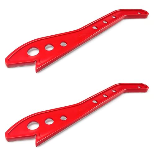 Materiale di alta qualità: Il nostro spingilegna per sega circolare è realizzato in plastica resistente e durevole di colore rosso vivace per migliorare la visibilità durante l'uso.