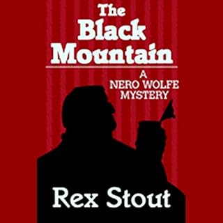 The Black Mountain Audiolibro Por Rex Stout arte de portada