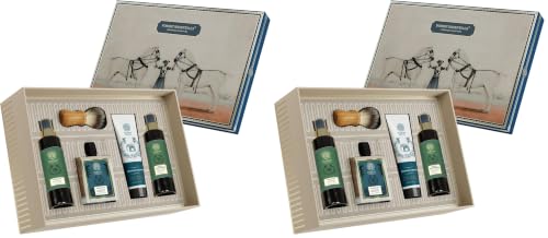 Image of Forest Essentials Gentlemen's Gift Box | Luxury Ayurvedic Skincare & Grooming Gift Set for Men | Ideal Birthday Gift (Pack of 2)