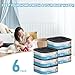 Jumbo Square Refills Disposal Bags Refill Compatible with Diaper Genie Compact and Select Pails (Not Fit Classic Version Pails), Hold Up to 810 Newborn-Sized Diapers Per Refill, Pack of 6