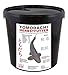 Eimer günstig Kaufen-Herbstfutter für Koi, langsam sinkendes Koifutter für den Herbst, zur Vorbereitung auf den Winter, Tomodachi Autumn Food for Koi, 3kg im praktischen wiederverschließbaren Koifutter Eimer.