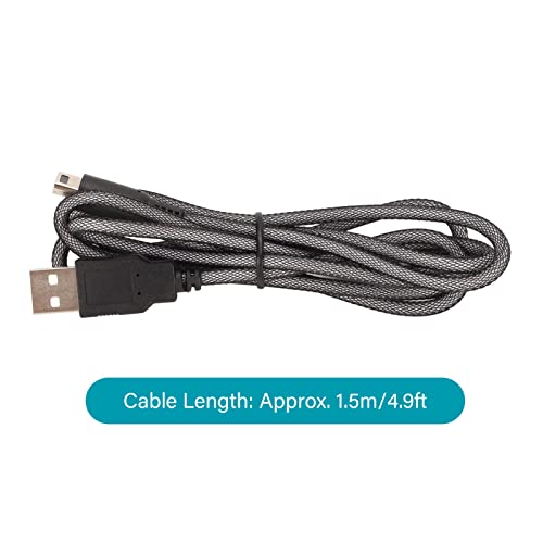 Image of 2 Pack USB Charging Cable 3DS, 2DS, New 3DS XL, DSi LL - 5ft Power Cord for Gaming Handhelds