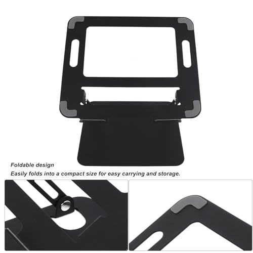 Base para portátil plegable y ajustable de acero carbono miniatura 4