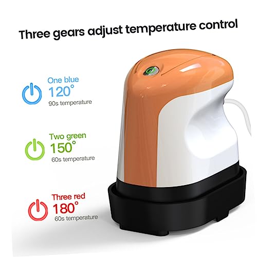 Presse à chaud portable pour t-shirts : l'outil idéal pour le flocage textile DIY - 4