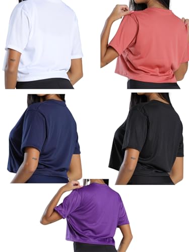 Kit 2 Camiseta Cropped Feminina JinkingStore – Conforto, Leveza e Estilo em Movimento (Preto e Rose,