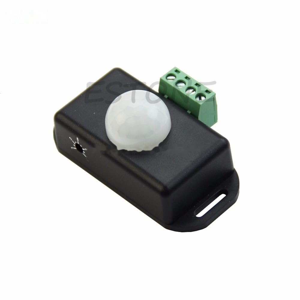DC 12V/24V Body Infrared PIR Motion Sensor Switch for LED Light Strip Automatic