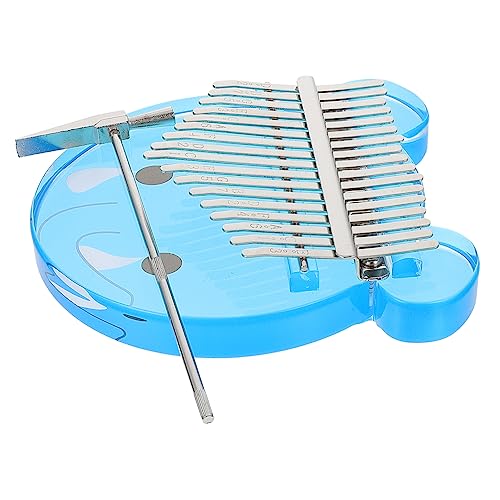 Yardwe 1 Set Keys Thumb Piano for Portable Kalimba Musical Instrument with Pure Tones Ergonomic Design present for Beginners and Music Lovers for Travel and Play
