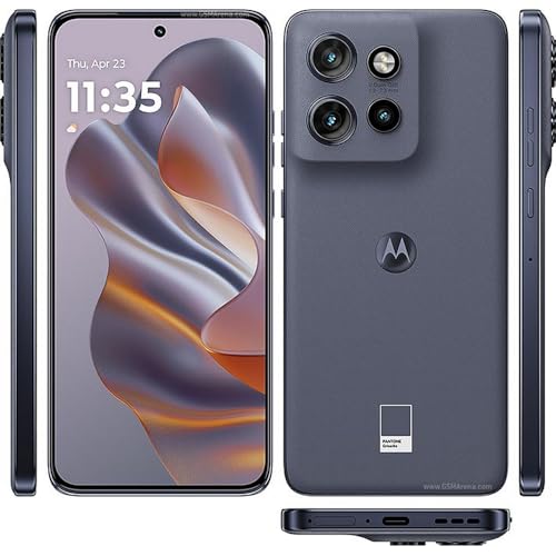 Image of Embed HD-Clear Screen Guard for Motorola Moto S50 - Harder or Durable Plastic & More Impact-Resistant Than Glass, with Free Installation Kit