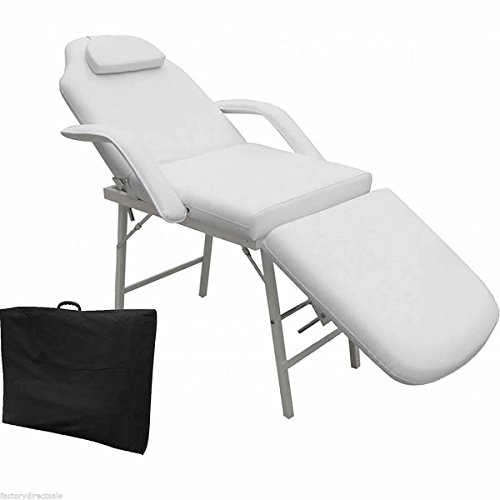 GOPLUS 73" Portable Tattoo Parlor Spa Salon Facial Bed Beauty Massage Table Chair