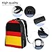 POEZJZW German Flag Pattern Laptop Backpack For Fashion Backpacks Nurse Stylish Travel Bags Casual Daypacks