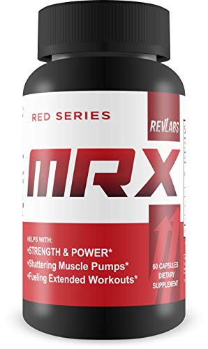 Rev Labs MRX MuscleRev Xtreme Red Series-Premium Nitric Oxide Supplement -Build Muscle and Strength While Boosting Blood Flow, Stamina and Endurance-Stimulant Free Pre-Workout Amplifier-30 Serving Rev Labs MRX MuscleRev Xtreme Red Series-Premium Nitric Oxide Supplement -Build Muscle and Strength While Boosting Blood Flow, Stamina and Endurance-Stimulant Free Pre-Workout Amplifier-30 Serving