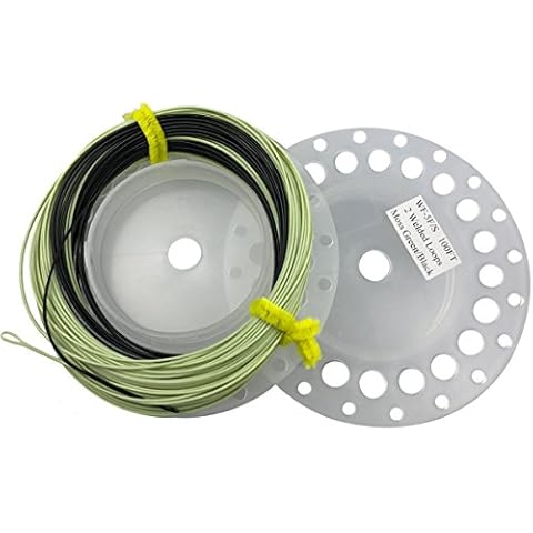 JSHANMEI Schwimmende Fliegenschnur mit sinkender Spitze Cover