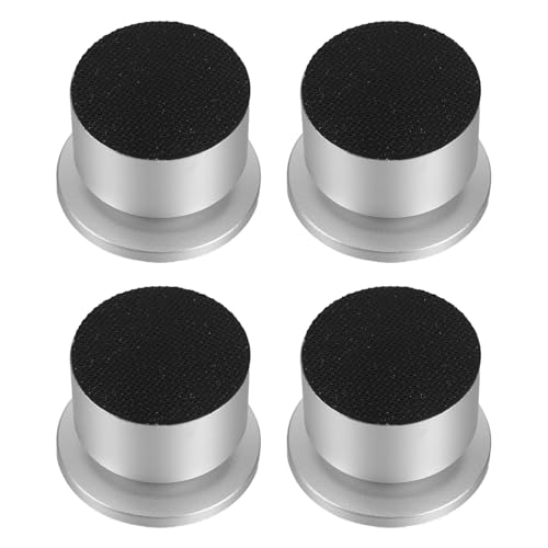 Pieds d'isolation pour enceintes GALPADA en aluminium et caoutchouc, lot de 4 pads de studio