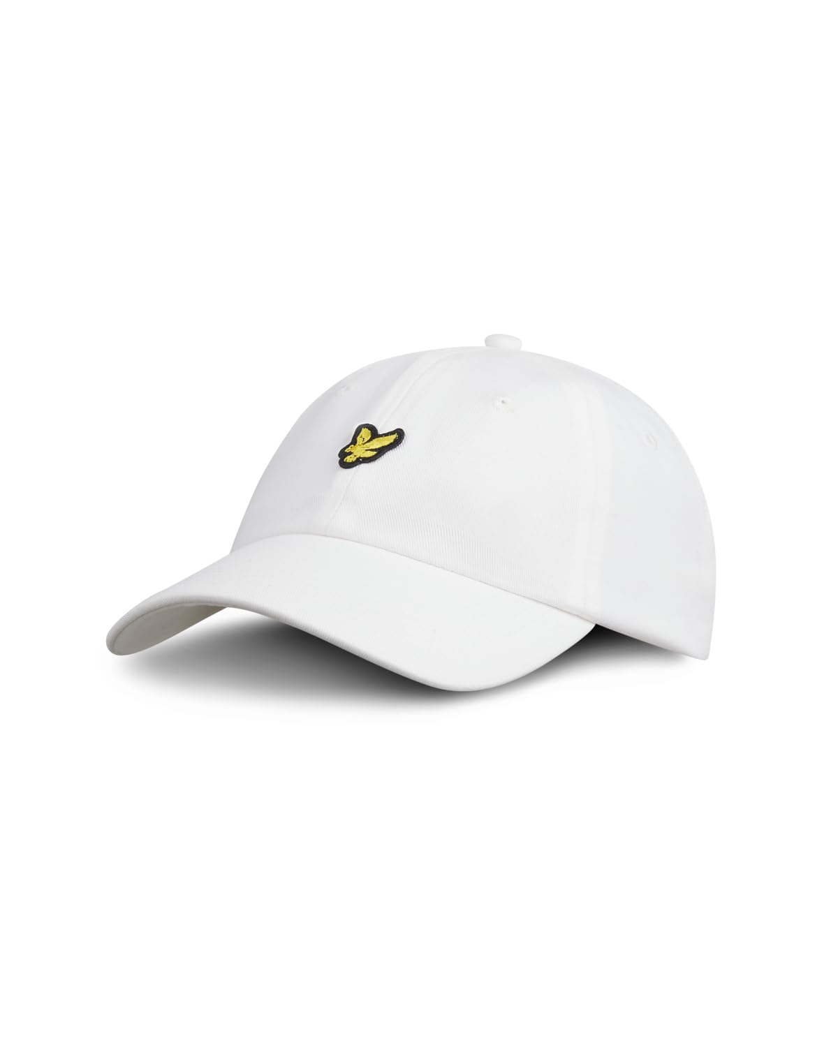 Lyle & Scott Men's White Logo Baseball Cap He906af One Size