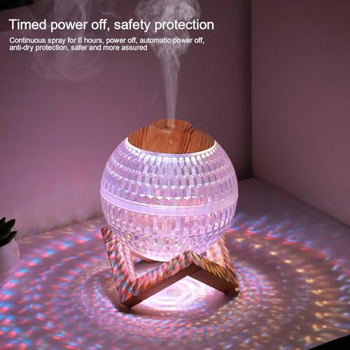 Humidificateurs LED et diffuseur à boule d'aromathérapie silencieux pour la maison - 4