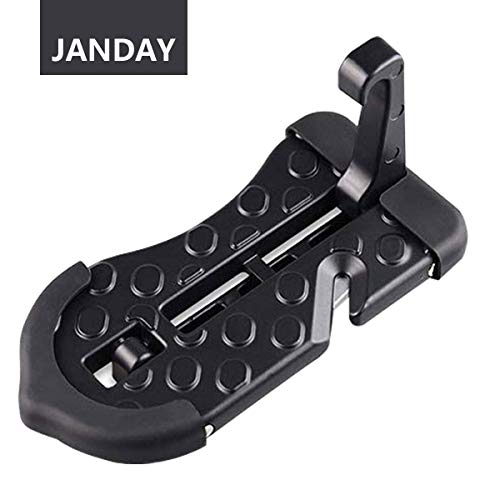 車用 ドアステップ 折り畳み式携帯 ペダル 取り付け簡単 安全ハンマー機能付き SUV/Jeep/RVS/軽トラックなどに適用 車用 ドアステップ 折り畳み式携帯 ペダル 取り付け簡単 安全ハンマー機能付き SUV/Jeep/RVS/軽トラックなどに適用