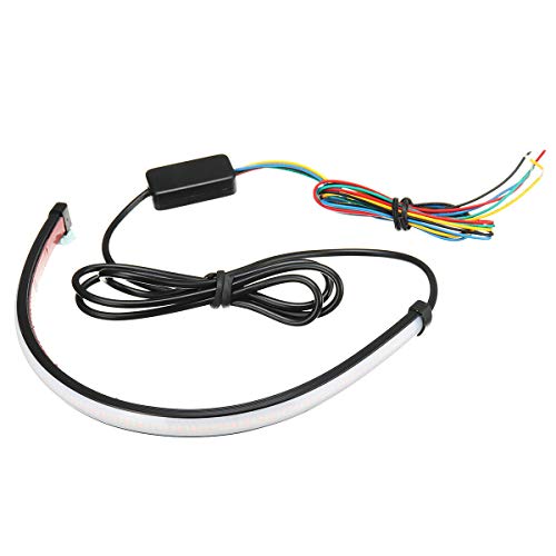 Bande de lumière LED universelle flexible 30cm avec arrêt de clignotant