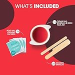 Nad's Brazilan & Bikini Wax Kit, Hair Removal For Women, Body Wax Specifically For Coarse Hair, At Home Waxing Kit With Hard Wax + Calming Oil Wipes + Wooden Spatula - Image 3