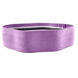 NAMOARLY Resistance Hip Band and Tension Band Set Heavy Tension 76x8cm Purple Elastic for Squats and Butt Workout Strength Training Equipment for Women’s Leg and Glute Exercises