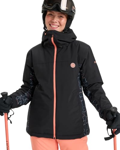 Roxy Veste de Snow Galaxy Jacket Femme Noir L
