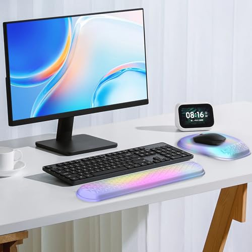 Laokiiy Ergonomic Mouse Pad with Wrist Rest, Memory Foam Support for Office by Laokiiy - Used condition - Image 9