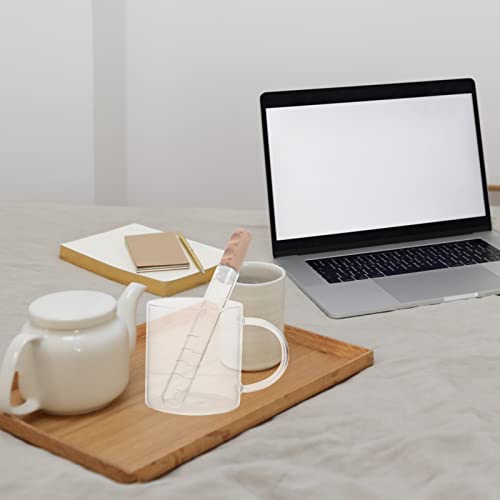 HEMOTON 1 Conjunto de Té Infusor Glasstea Cup Filtro de Té Transparente Colador Colander Kung Fu Té Accesorios de… - Imagen 4