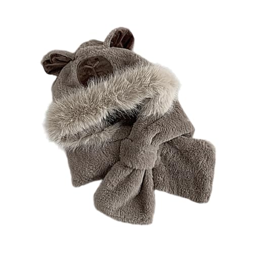 Bufanda para niños con gorro integrado que evita que el bebé se destape el cuello