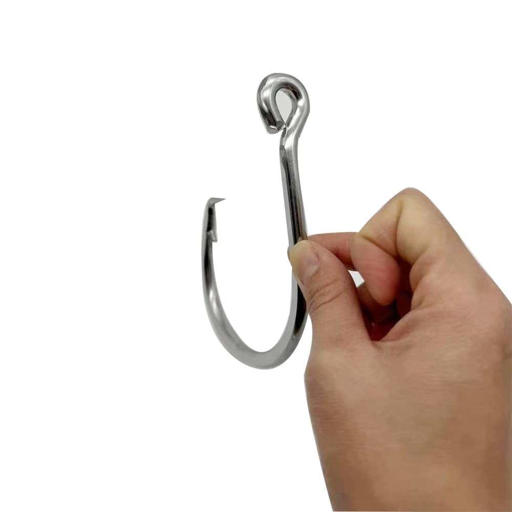 Amazon.com : 39960 Fishing Hook Giant 24/0 28/0 Stainless Steel Tuna Circle Hooks Shark Tuna Circle Big Game Saltwater Hook (24/0-1pcs) : Sports & Outdoors Amazon.com : 39960 Fishing Hook Giant 24/0 28/0 Stainless Steel Tuna Circle Hooks Shark Tuna Circle Big Game Saltwater Hook (24/0-1pcs) : Sports & Outdoors