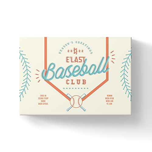 E'LAST 2022 Season's Greetings idée cadeau idéale pour passionné Kpop