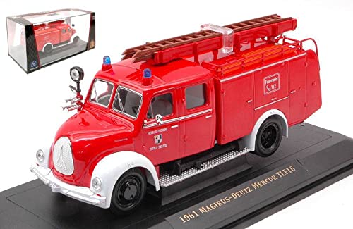 Modell in Skala kompatibel mit Magic Deutz Merkur TLF 16 61 1:43 Yat MING LDC43010 Cover