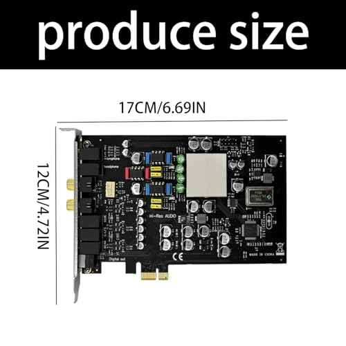 Carte PCIE 7.1 Son Surround pour cinéma maison sur PC fixe - 4