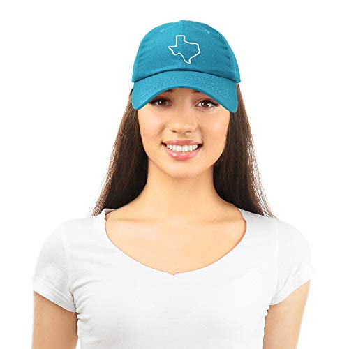 DALIX Texas State Gorra de Béisbol Bordada de Algodón miniatura 5