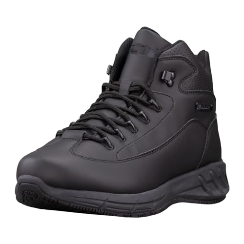 Lugz Men's Rapid Slip-Resistant Work Sneaker, Black, 10.5 M US