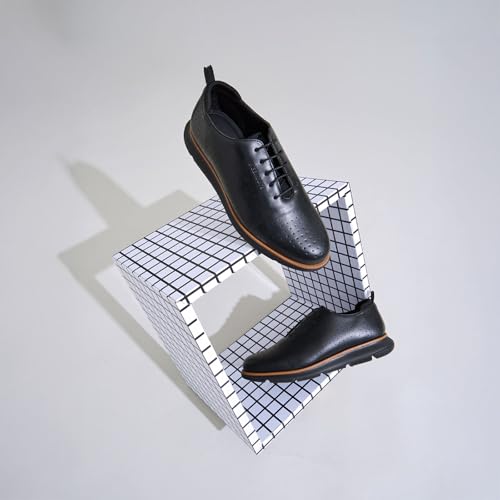 Image of Neeman's Flexy Brogues for Men | Formal, Classic, Versatile & Minimal Design | Perfect for Office, Casual