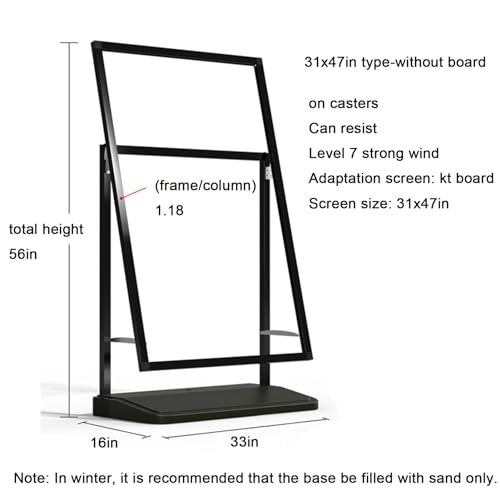 Support d'Affichage Stable Anti-Basculement avec Base à Eau - 6