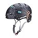 Casco da arrampicata, casco da pattinaggio Casco unisex da equitazione per adulti Uomo da donna per ciclismo all'aperto Arrampicata su roccia Sci da snowboard icletta da icletta (L-Nero)