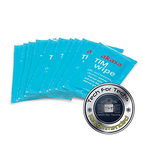 Nettoyer pâte thermique sèche avec Akasa TIM Wipes AK-TCW-02 - 2