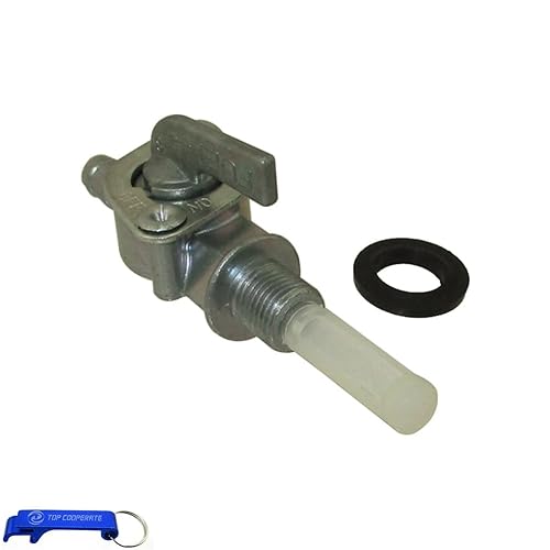 TC-Motor Interruptor de tanque de combustible de gasolina válvula Petcock grifo para 2 tiempos 49cc 50cc 60cc 66cc 80cc bicicleta motorizada