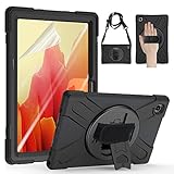 ZenRich Case for Samsung Galaxy Tab A7 10.4 Inch 2022/2020 Model (SM-T500/T503/T505/T507/T509) with Screen Protector, Heavy Duty Shockproof Case...