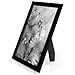 Americanflat 8x11 Picture Frame with Polished Plexiglass - Set of 12 - Signature Collection - Picture Frames with Engineered Wood - Photo Frame for Tabletop and Wall Display - Black