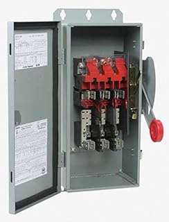 CUTLER HAMMER DH361FRK NEMA 3R, Safety Switch, 600V, 30AMP, 3POLE, FUSIBLE, HEVAY-Duty