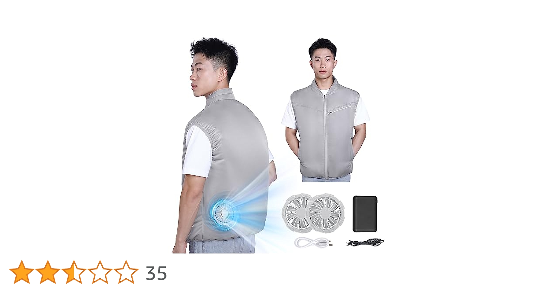 [BEMOKURI] 空調作業服 ベスト バッテリーセット Amazon.co.jp: [BEMOKURI] 空調作業服 ベスト ファンバッテリー