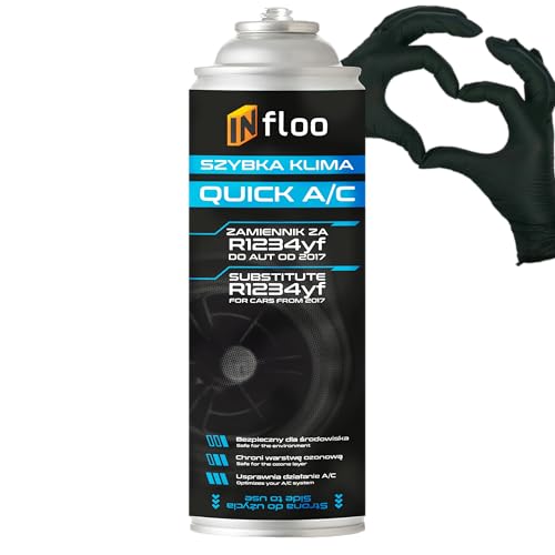 INfloo Quick A/C Sostituto del gas (R1234yf 1xGas)