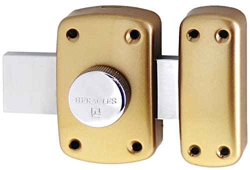 Verrou à bouton 5 goupilles 5G cylindre 45mm 4 clés - HERACLES - C5-10020451