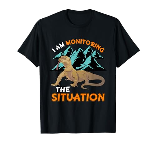 Funny Pet Waran Lizard Graphic T-Shirt