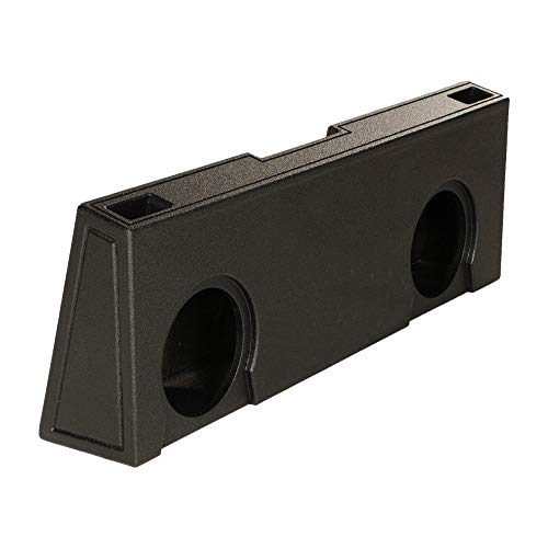 Qpower 2 Hole 2007-2013 Gm/Chevy Crew Cab 10" Ported Subwoofer Box Qbgmc07210 #TOP4